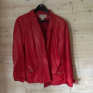 Worth Women's Vibrant Red Blazer